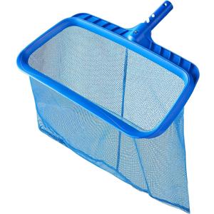 Pool Skimmer - Pool Skimmer Net without Pole, Swimming Pool Leaf Skimmer Net with Reinforced Frame, Larger Capacity Pool Nets for Cleaning, Durable Deep Rake Net Easy Scoop Edge,Debris Pickup Removal