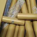 Hemmotop Metal Arch Backdrop Stand Set of 3, 6FT, 5FT, 4FT Party Arch Stands for Wedding, Birthday, Baby Shower, Bridal Shower - Balloon Arched Frame for Garden Decor, Gold Floral Arches, 3 Pieces (6x2.6 ft (HxW), 5x2.1 ft (HxW), 4x1.65 ft (HxW))