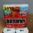 Brawny Paper Towels, 16 XL Rolls, Pick-A-Size, White, 16 = 32 Regular Rolls