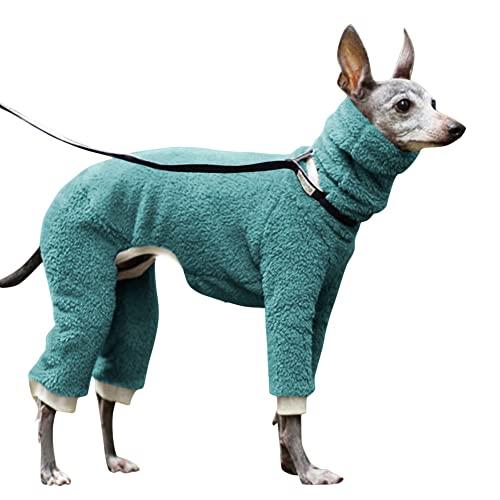 Esobo Fashion Winter Dog Warm Coat Jacket Four-Legged Neck Warm Pet Sweaters for XXL