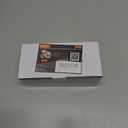 BESTTEN Keyed Entry Door Knob with Lock, Interior and Exterior Door Lock, Standard Ball, Satin Nickel