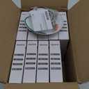 10 Packs 4 Inch LED Low Profile Recessed & Surface Mount Disk Light, Round, 10W, >600 Lumens, 5000K Day Light White, CRI80, DOB Design, Dimmable, ETL Listed, White