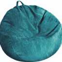 Stuffed Animal Storage Bean Bag Chair Cover (No Filler) Washable Ultra Soft Corduroy Bean Bag Cover for Organizing Plush Toys or Textile, Sack Bean Bag for Adults, Teens, S for Kids