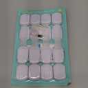 SKYLA HOMES Baby Locks (8-Pack) Child Safety Cabinet Proofing - Safe Quick and Easy 3M Adhesive Cabinet Drawer Door Latches No Screws & Magnets Multi-Purpose for Furniture Kitchen Ovens Toilet Seats (White)