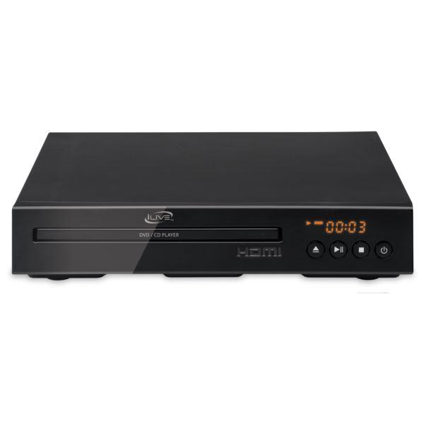 HDMI 1080p DVD Player with HD Upconvert and Remote