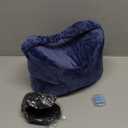 Knee Pillow for Side Sleepers - Relief from Sciatica Pain, Back/Leg Pain, Pregnancy, Hip and Joint Pain Memory Foam Leg Pillow + Free Sleep Mask and Ear Plugs (Blue)