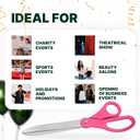 25" Grand Opening Scissors Pink Giant Scisors for Ribbon Cutting Ceremony Heavy Duty Pink Scissors Giants for Special Events Inaugurations and Ceremonies