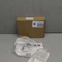 Relassy Wall Mount Holder for eero 6e/6, Outlet Stand Bracket Compatible with eero 6 Mesh Wi-Fi System Extender Router (1 Pack), No Messy Wires, Space Saving White