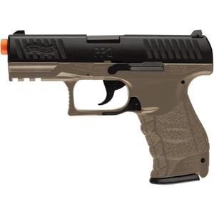 Umarex Walther PPQ 6mm BB Pistol Airsoft Gun (One Size, Dark Earth Brown)