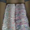 The Honest Company Clean Conscious Diapers for Delicate Skin Up to 100% Leakproof Hypoallergenic Fragrance-Free Baby Girl Prints Club Box Size 1 (814 lbs) 78 Count (Prints May (Rose Blossom + Tutu Cute)