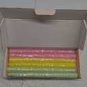 10 Inch Cream Spiral Taper Candles for Home Decoration, 12 Pack Candy-Color Candlesticks for Dinner Party Wedding Holiday