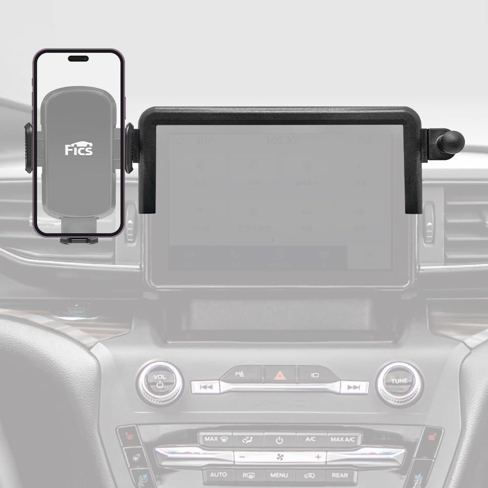 FICS Car Phone Holder for Ford Explorer 20202024 (6th Gen)  Custom-Fit Center Display Mount for 8-Inch Screen Only, No Adhesive Installation