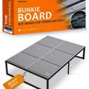 Meliusly Heavy Duty Bunkie Board Full Size (54x75) - Non-Slip Breathable Bed Support Board for Slatted Bed Frame, Anti-Sag Under Bed Support, Noise Minimizing Moisture Resistant Bed Board