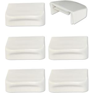 6 Packs Toilet Seat Hinge Cover Caps Compatible with Kohler 7315/7316 Toilet Seat Replacement Parts