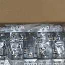 AIDA Single Pole Rocker Decorator Light Switch, 15 Amp Self-grounding Electrical Light Switches, Wall Plate Included, Residential Grade, UL Listed (20 Pack, Glossy White)