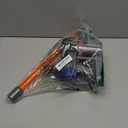 Casdon Dyson Cordless Vacuum Interactive & Officially Licensed Toy Dyson Vacuum For Children Aged 3+ Realistic Role-Play Fun, Purple and Orange