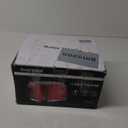 Roter Mond 4 Slice Toaster Retro Stainless Steel with Bagel Defrost Cancel Function, 6 Browning Settings, Extre Wide Slot and Removable Crumb Tray, Red, ST033