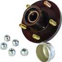 Carry-On Trailer 5-Bolt Trailer Hub Assembly Kit with 1,750 lb Capacity, 545T