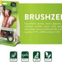 Whimzees Wellness Brushzees Natural Dog Dental Treat, VOHC Accepted Chews, Freshens Breath, Large Size, 12.7 oz Bag, 6 Count (EXP 02/15/28)