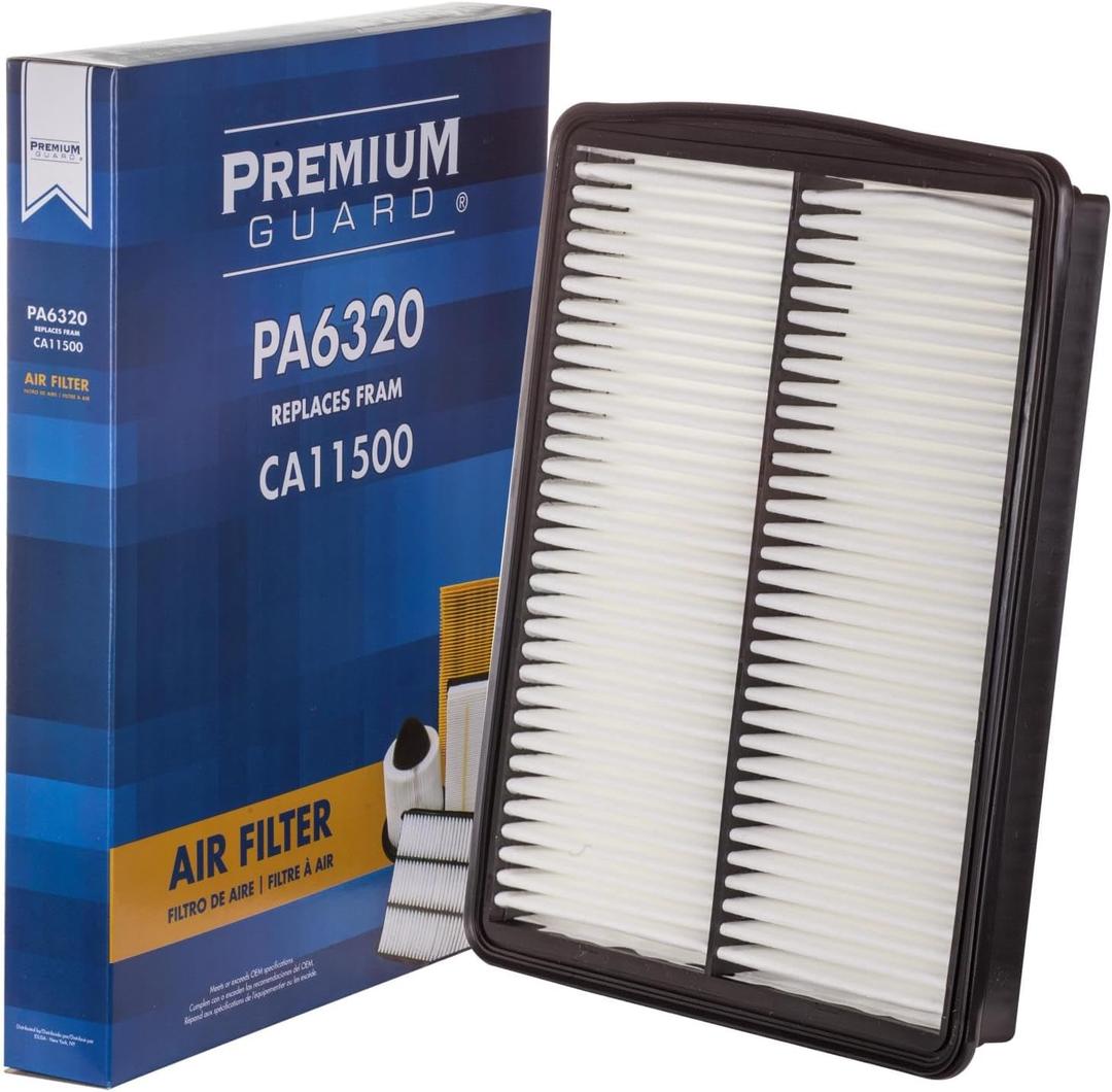 PG Engine Air Filter PA6320 | Fits 2013-2016 Hyundai Santa Fe Sport, 2013-2018 Santa Fe, 2014-2015 Kia Sorento, 2013-2019 Hyundai Santa Fe XL