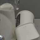 Rotary Cheese Grater with Handle, 5-in-1 Cheese Grater Hand Crank, Strong Suction Base, White