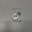 4 PCS Texture Sprayer Orifice Tip Set, 3 Nozzle Tips 1 Threaded Collar Drywall Wall Painting Sprayer Nozzle Tips Set Drywall Texture Hopper GunOrifice Sets for Air Hopper Spray(3/16",1/4",5/16")