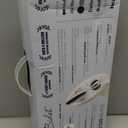 LUXE Bidet NEO 320 - Warm Water, Dual Nozzle, Self-Cleaning, Non-Electric Bidet Attachment for Toilet Seat, Adjustable Water Pressure, Rear & Feminine Wash (White)