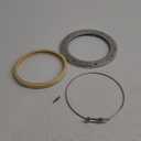 Therwen Pool Light Ring Replacement Pool Light Gasket Stainless Steel Face Ring Assembly Replacement for Swimming Pool LED Light, 8.4 Inch
