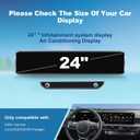 (4Pack) 2025 2026 2027 Carnival Screen Protector for Kia Carnival (Dual 12.3In+AC Display) (LX/LXS/EX/SX/SX Prestige), 2027 2026 Carnival Hybrid Accessories Ultra HD Touch Sensitive