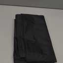 ALYVIA SPRING Extra Long Fabric Shower Curtain Liner Waterproof - 72" x 96", Soft & Lightweight X-Long Shower Curtain with 3 Magnets, Machine Washable - 72x96, Black