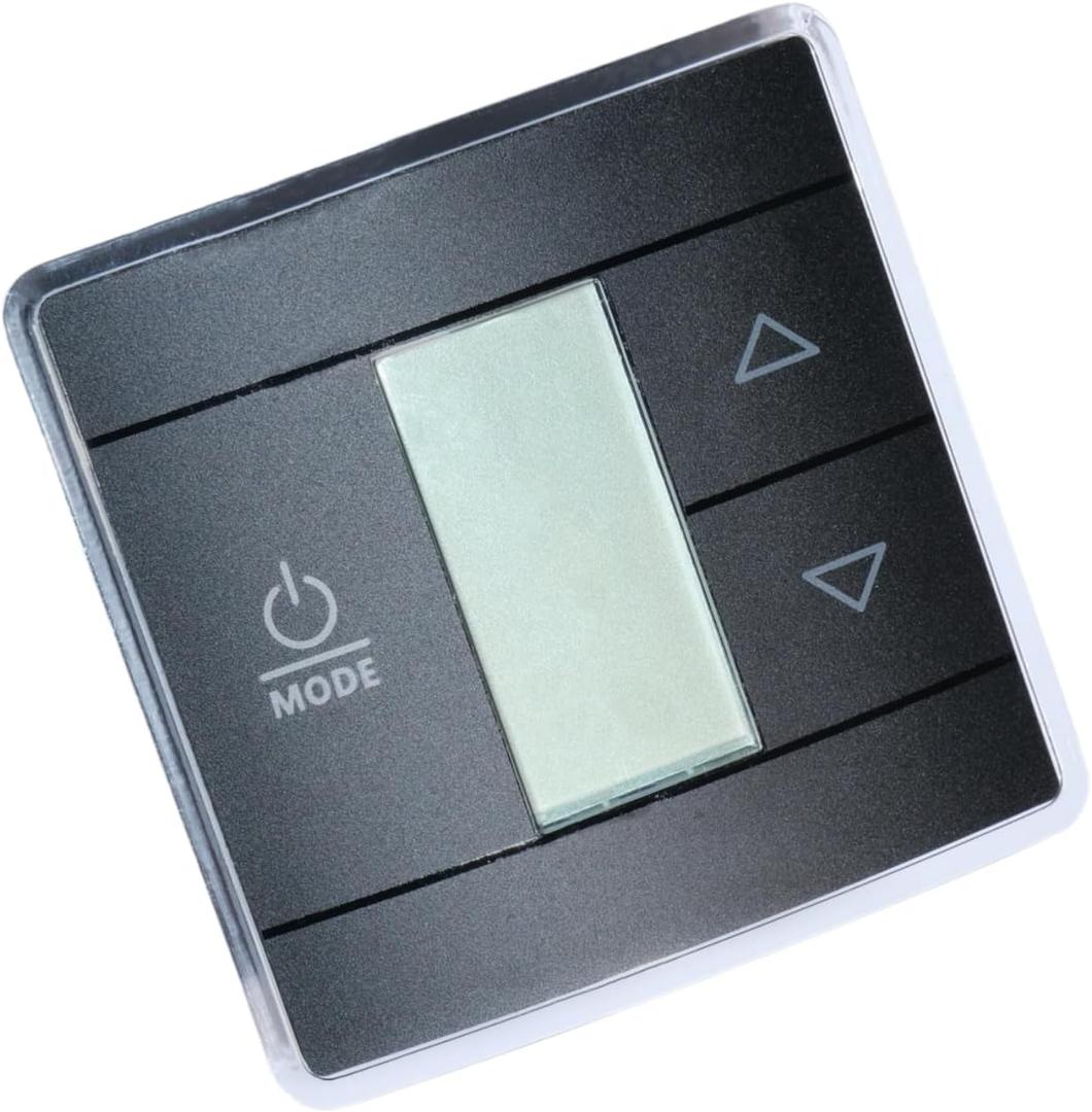3316250.712 RV Single Zone Wall Thermostat - Used for Cool/Heat/Furnace Control, Black 3-Wire- Replacement for RV/Camper Air Conditioners 3316250.712 RV Single Zone Wall Thermostat - Used for Cool/Heat/Furnace Control, Black 3-Wire- Replacement for RV/Camper Air Conditioners