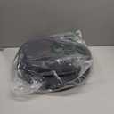 Yaspetala Dark Grey 15 Inch 2 Pack Round Memory Foam Chair Pad for Dining Room, Kitchen, and Office Use, Anti-Slip Round Stool Cushion, Comfortable Seat Cushion with Removable Cover