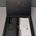 TORRAS Upgraded Magnetic Shockproof for Samsung Galaxy Z Fold 7 Case with Screen Protector, Fit for MagSafe, 4X Military Grade Hinge Protection, Translucent Slim Case for Samsung Z Fold 7, Black