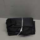 HaoHakka Extra Large Storage Duffle Bag for Travel, Big Foldable XL Duffle Bag for Traveling - Black (Medium-31.5"(L) X 11.8"(W) X 16.5"(H))