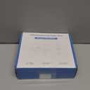 European Travel Plug Adapter, EU/UK/US Travel Plug Adapter Power Strip, 6 AC Outlets, 4 USB Ports (2 USB C), 3ft Wrapped Around Extension Cord, Compact for Travel, Black