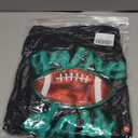 FASHGL Game Day Football Sweatshirt Women: Funny Football Graphic Hoodie Sunday Funday Pullover Hoodies Long Sleeve Tops (Medium, Black)