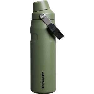Stanley IceFlow Fast Flow Water Bottle | Angled Spout Lid | Lightweight & Leakproof for Travel & Sports | Insulated Stainless Steel | BPA-Free (Dried Pine VRT)