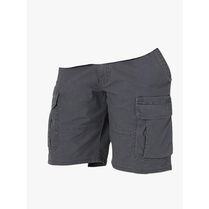 Men's Cotton Casual Cargo Shorts Outdoor Comfy Lightweight Twill Short Multi Pocket Sport Workout Straight Leg Shorts Large Grey