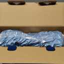 Bedsure Heated Blanket Throw Blanket - Fast Heating Electric Blanket, Soft Flannel Heated Throw with 4 Time Settings, 6 Heating Settings, Warm Gifts for Grandma (50x60 inches, Blue)