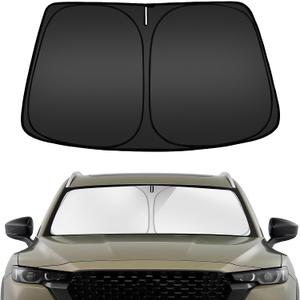 ARISMOTOR Windshield Sun Shade for Mazda CX-50 2023-2025 2026, Custom Fit Foldable Front Window Sunshade Sun Visor Protector, Block UV Rays Keep Your Car Cooler