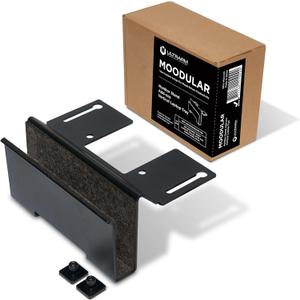 Moodular Add-ons Vertical Laptop Tray [Accessory Only - Requires Moodular Wooden Monitor Stand Slide Rails for Use] Black MSA-VLT