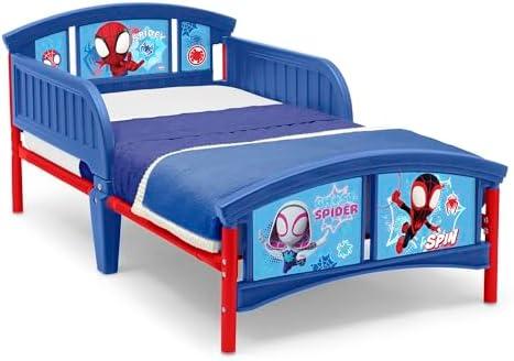 Delta Children Plastic Toddler Bed, Spidey and His Amazing Friends