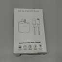 10FT iPhone Fast Charger,3Pack Extra Long[Apple MFi Certified]iPhone Charger Fast Charging Quick 10Foot USB C to Lightning Cable Cord Adapter Block for iPhone 14 Pro Max/14 Plus/13/12Mini/11/XS/X/iPad (White)