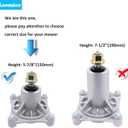 Lawn Mower Spindle Assembly,Height5-7/8''(150mm), Replace AYP 174356 174358 Husqvarna z246 532174356 587125201 532174358 GTH2548 GT2248 GTH2248 YTH1848XP YTH2448 YTH2748