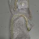 Mini Ball Curtain Holdbacks 2 Pack,Solid Zinc Alloy Wall Mounted Curtain Tiebacks & Hooks, Unique Shape Curtain Holders Modern Curtain Pull Backs for Drapes, Curtains,Brass