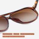 livho Trendy Polarized Aviator Sunglasses Women Men, Retro Sun Glasses for Women Men 2025, Oversized UV Protection Shades