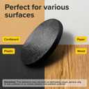 Peel-&-Stick Flexible Adhesive Magnets - 80 Magnetic Dots for Office Supplies, Whiteboard, Crafts, Fridge, & School Projects