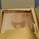 WildYard Owl House - Cedar Wood - Already Assembled - Prebuilt Barn Owl Nesting Box - Easy Hang & Clean - Includes Wood Shavings & Screws - Outdoor Wildlife Shelter