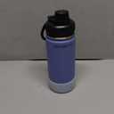 koodee 16 oz Water Bottle Stainless Steel Double Wall Vacuum Insulated Water Bottle for School Wide Mouth Flask with Leakproof Spout Lid (Royal Blue)