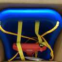 Little Tikes Snug 'n Secure Blue Swing with Adjustable Straps, 2-in-1 for Baby and Toddlers Ages 9 Months - 4 Years